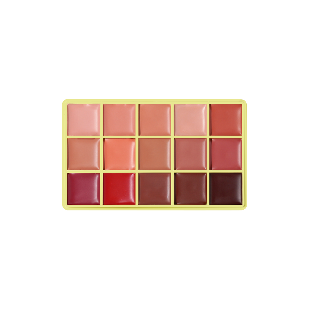 Cupid Case Lip Palette & Lip Brush Set