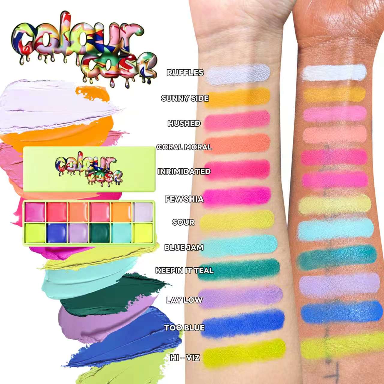 Colour Case Cosmetic Paint Palette