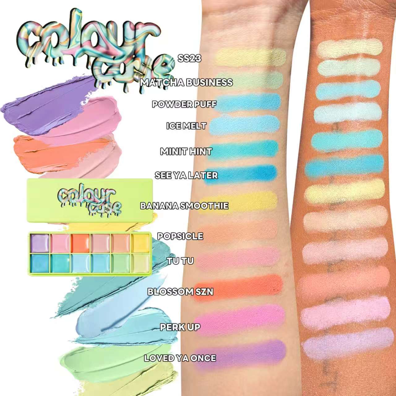 Colour Case Cosmetic Paint Palette