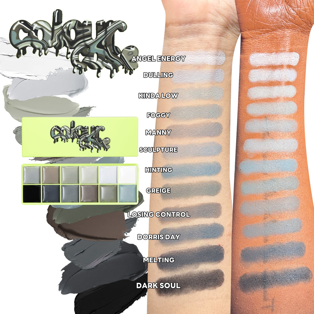 Colour Case Cosmetic Paint Palette