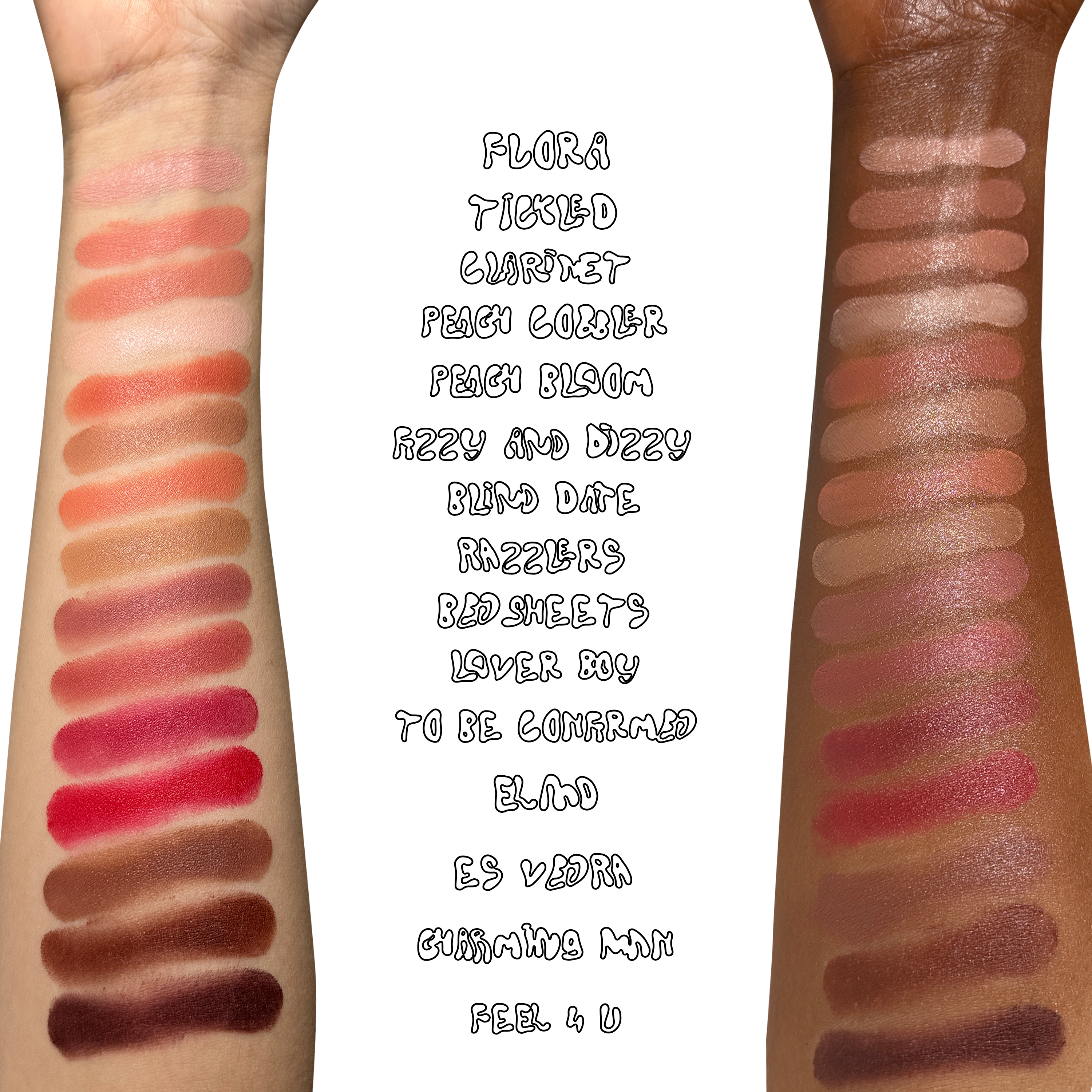 Cupid Case Lip Palette & Lip Brush Set