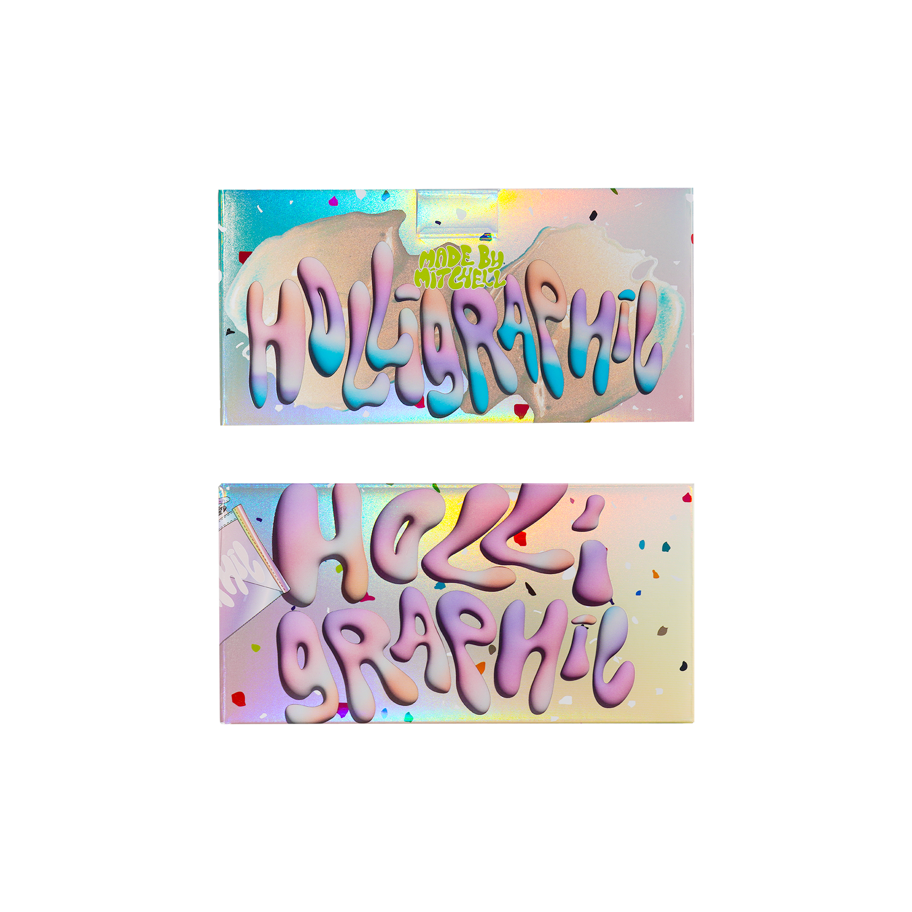 Holligraphic Makeup Bag