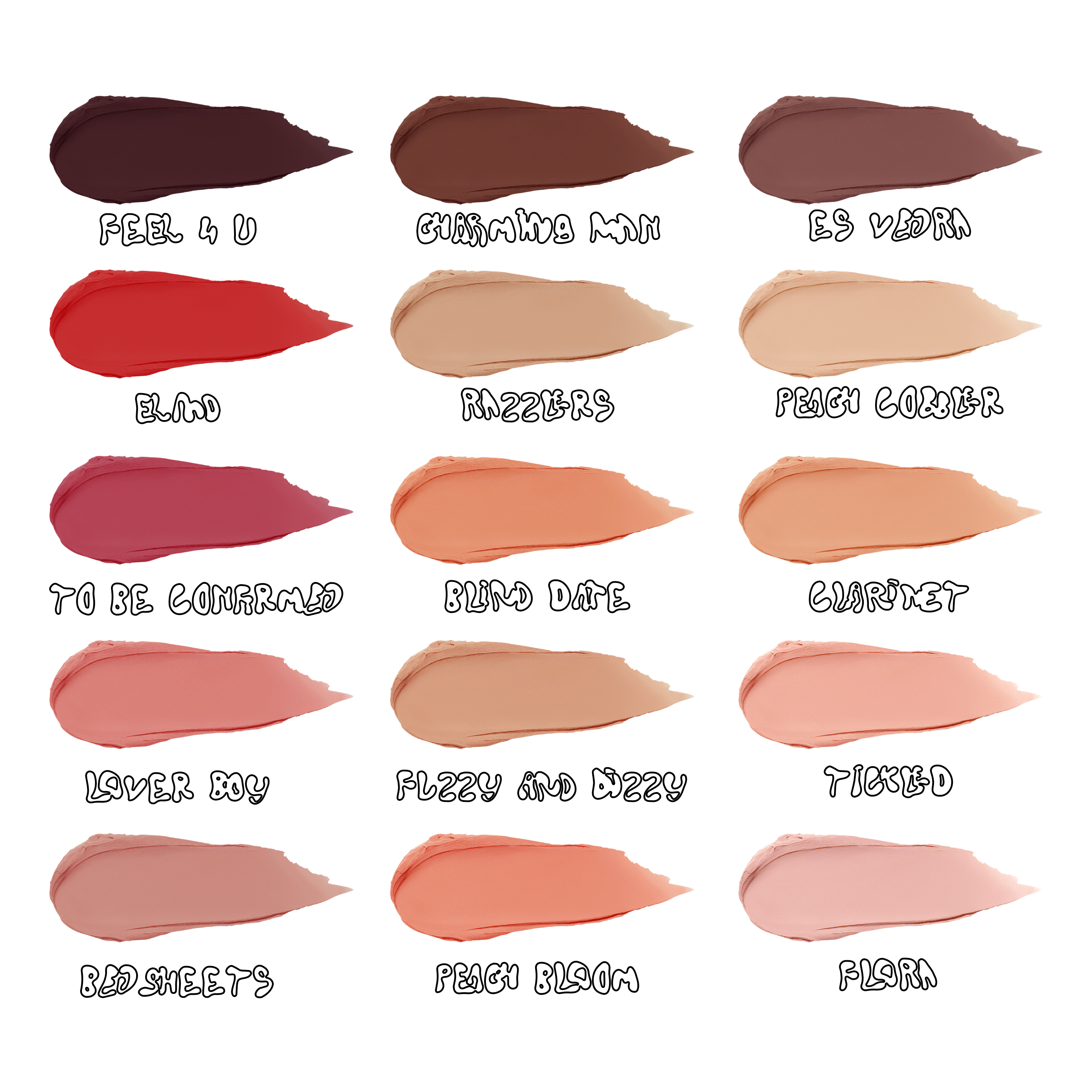 Cupid Case Lip Palette & Lip Brush Set
