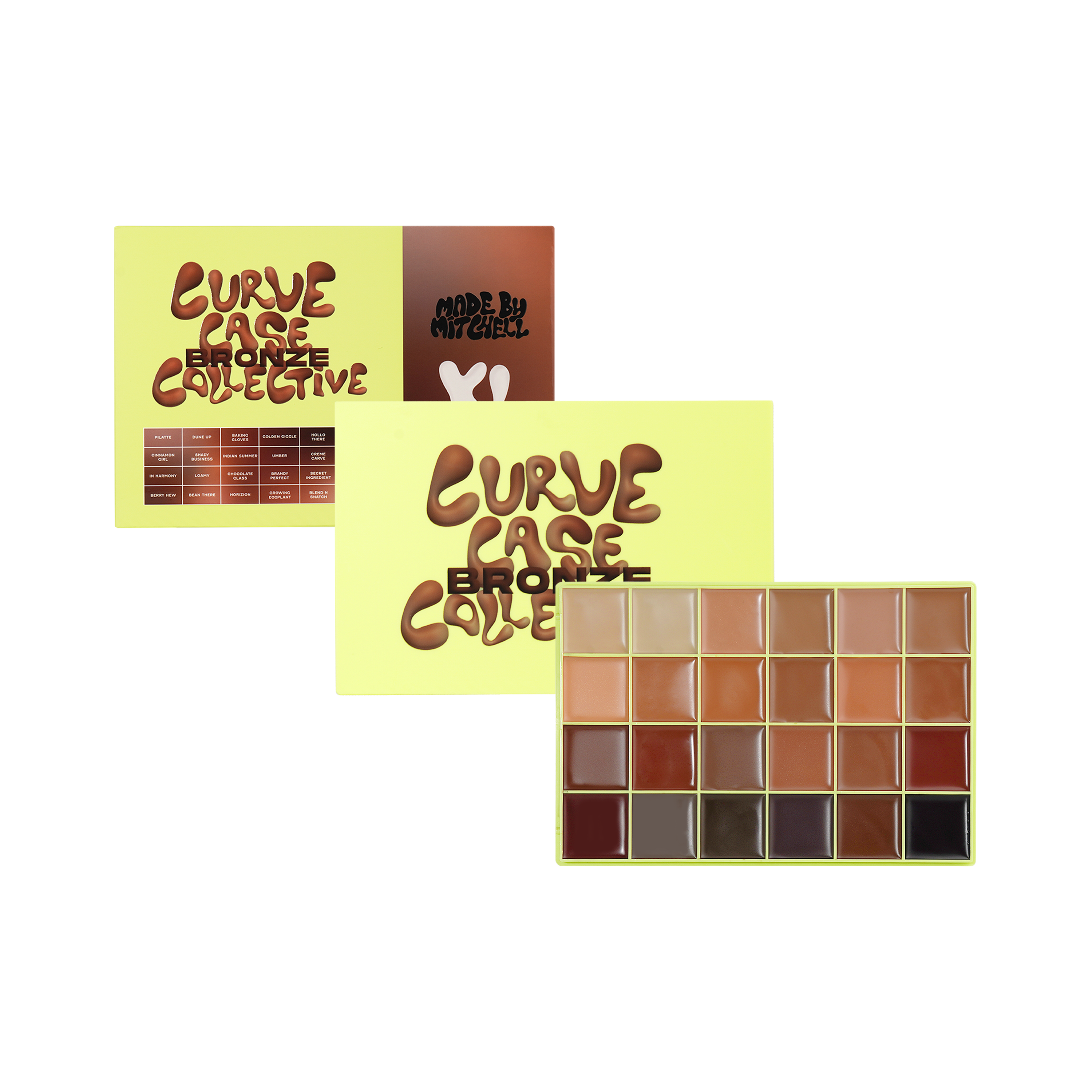 Bronze XL Curve Case Cream Bronzer Palette