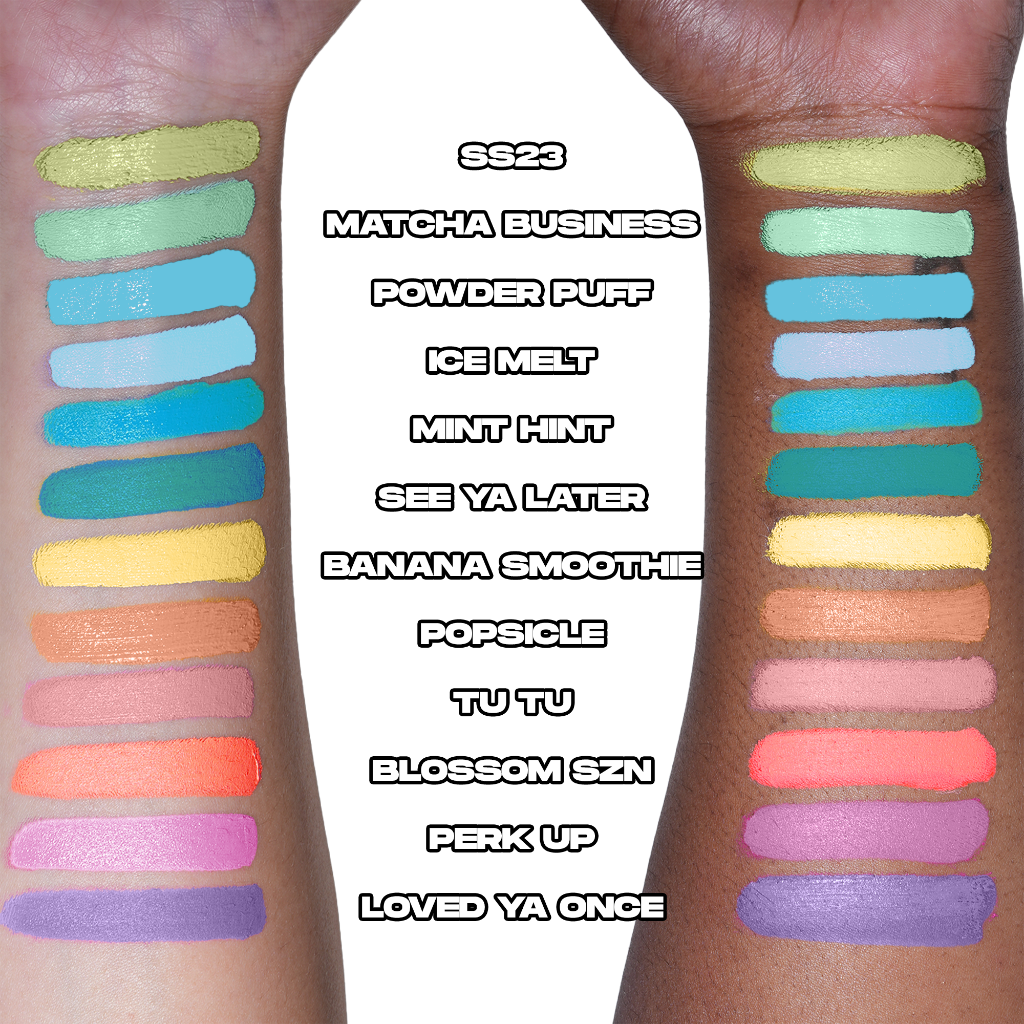 Colour Case Cosmetic Paint Palette