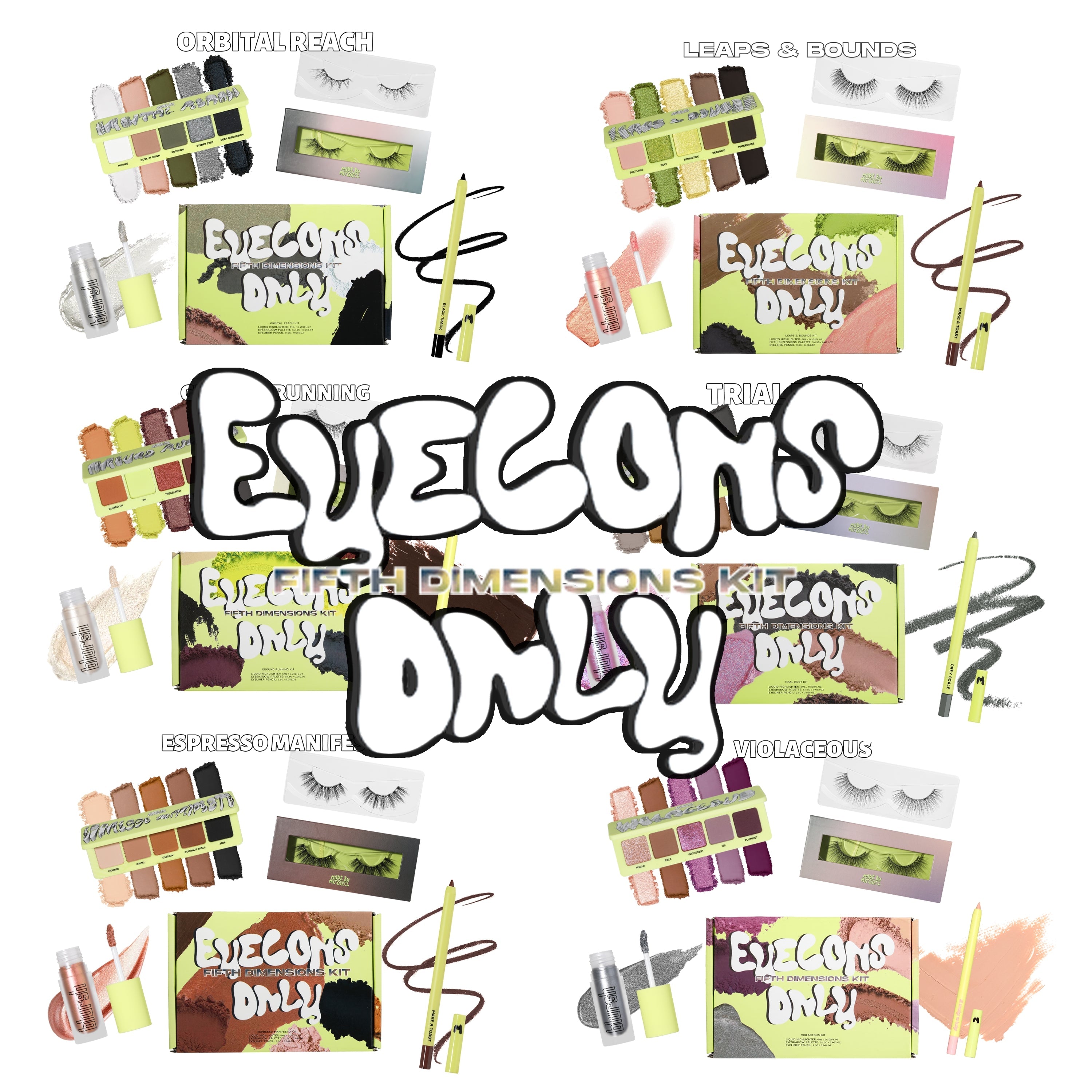 Eyecons Only Fifth Dimension 4 Piece Bundle