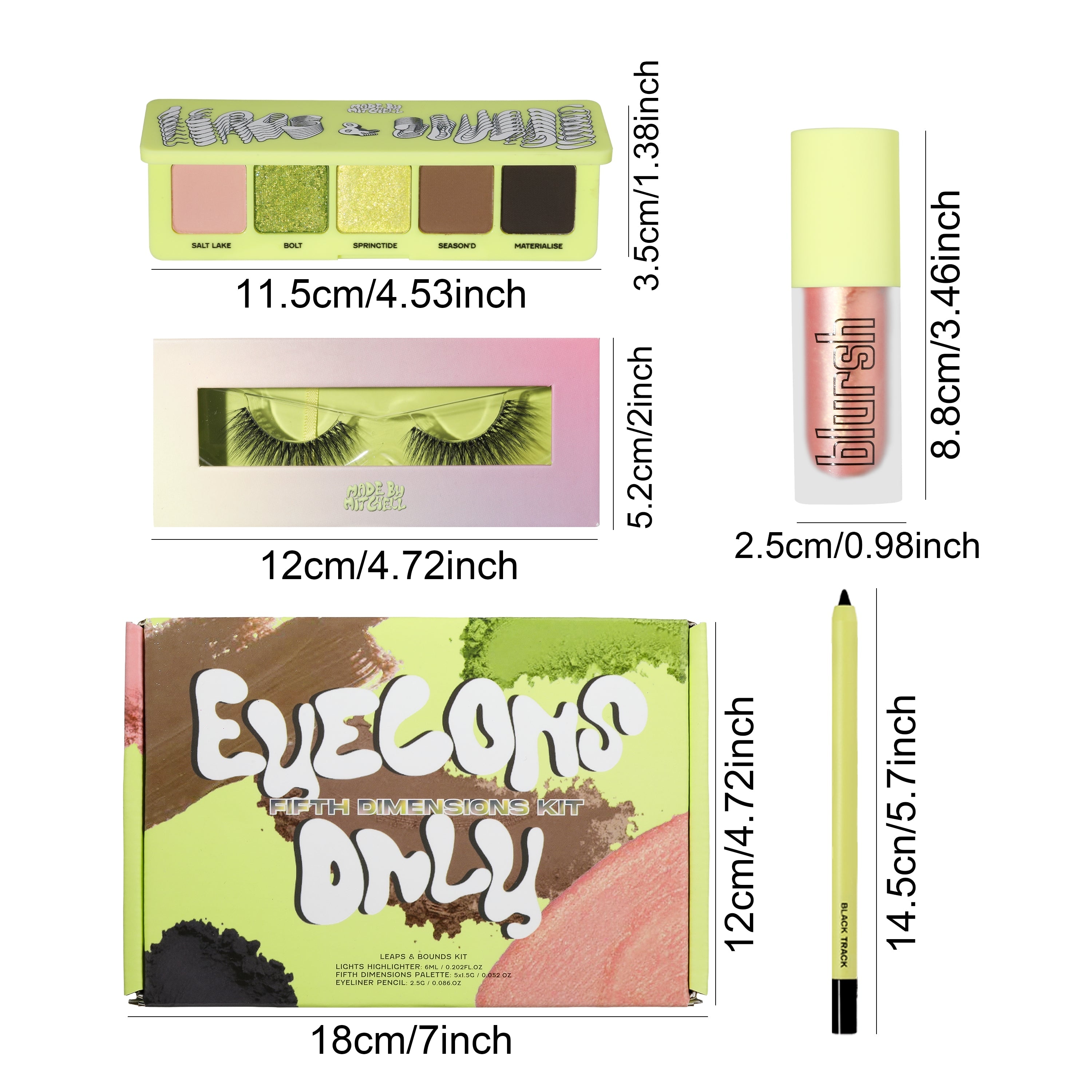 Eyecons Only Fifth Dimension 4 Piece Bundle