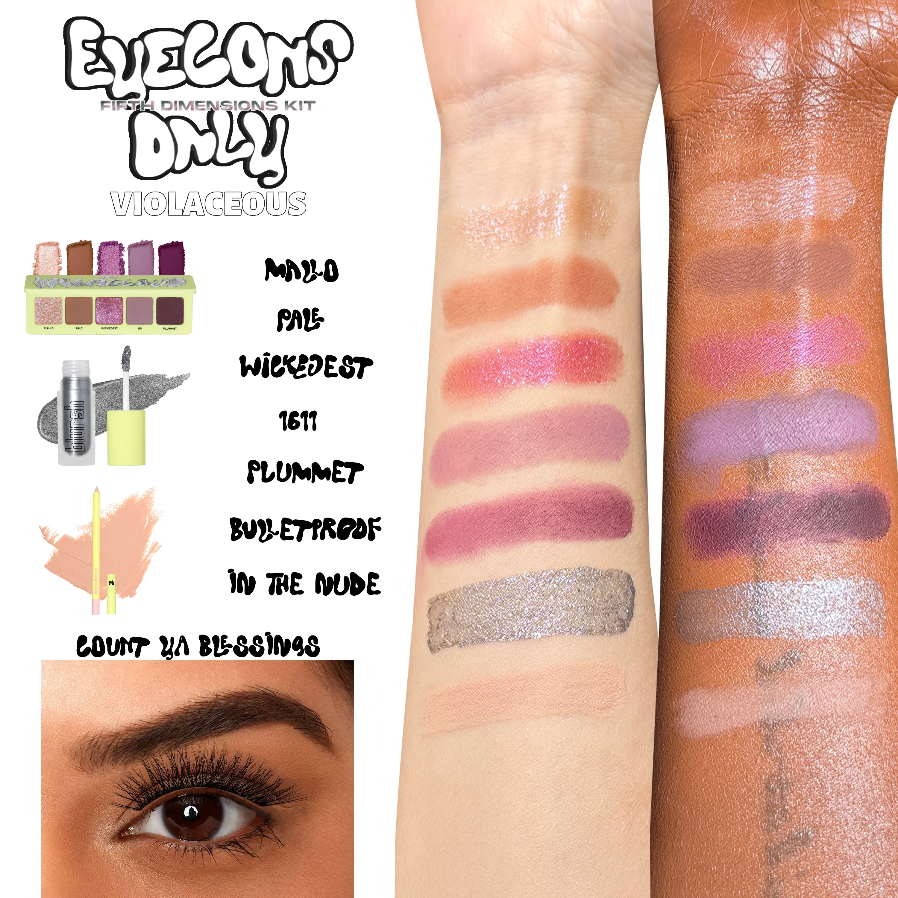 Eyecons Only Fifth Dimension 4 Piece Bundle