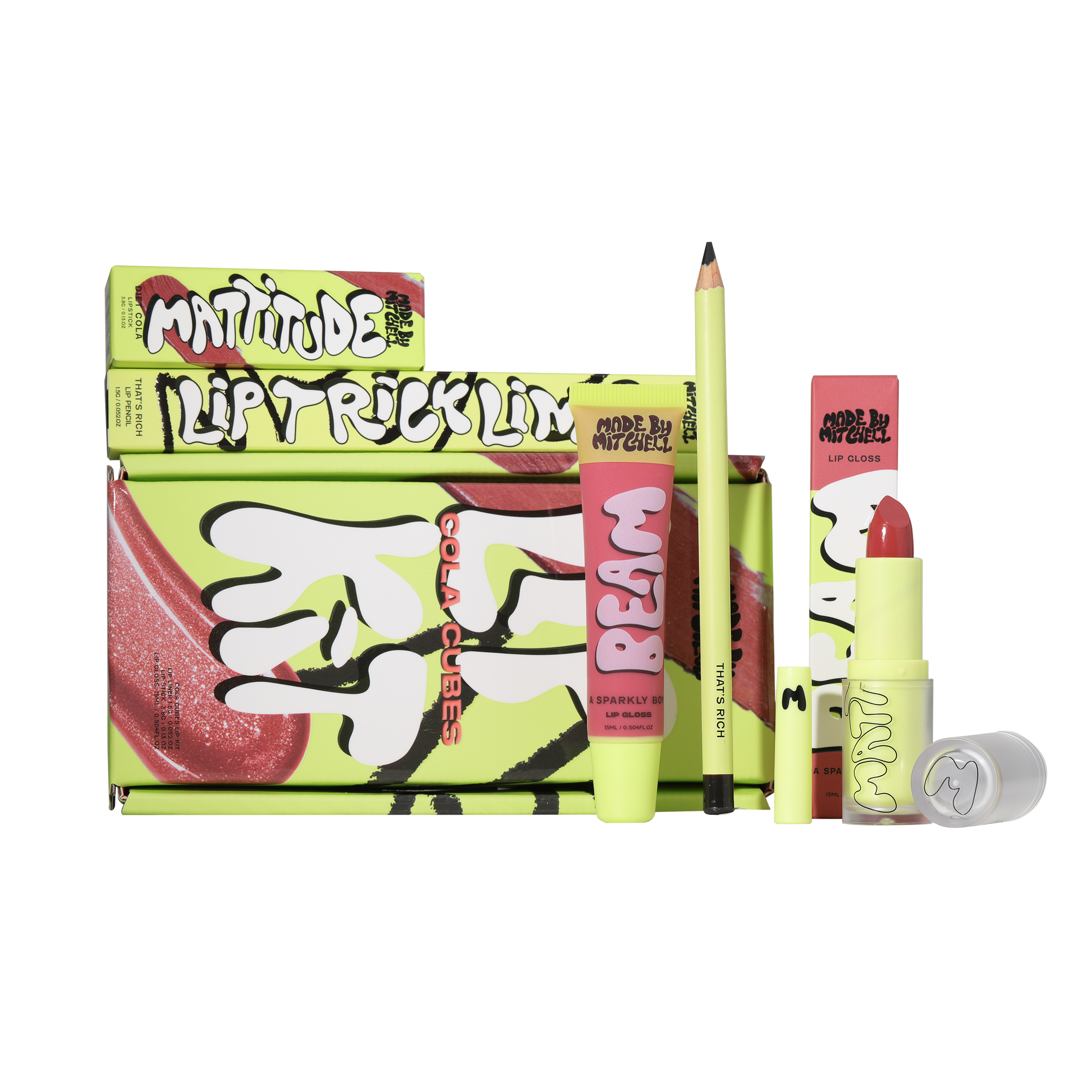 Mattitude Lip Kits - 3 Piece Lip Kit