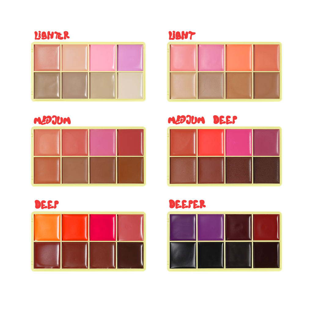 Curve Case Matte - Matte Cream Blusher & Bronzer Palette