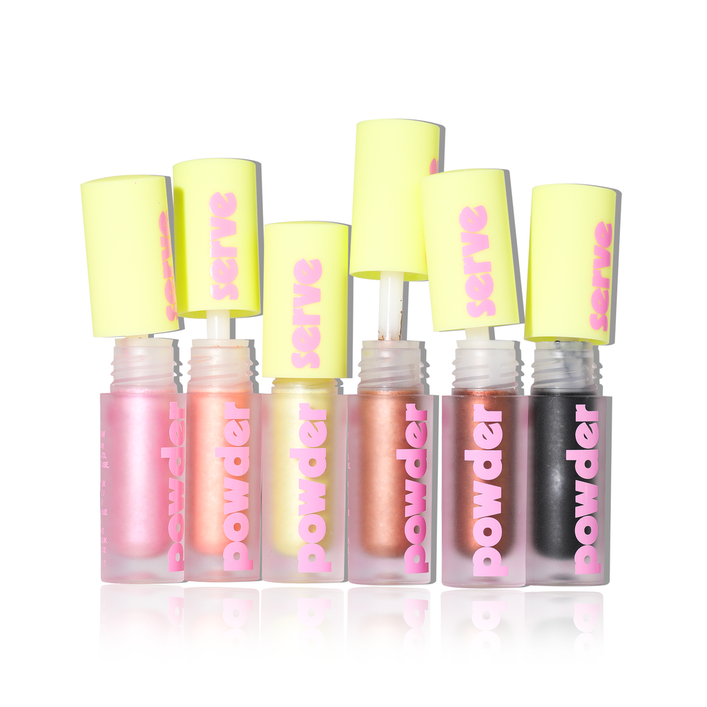Powder Serve - Liquid Eyeshadow 6 Piece Bundle