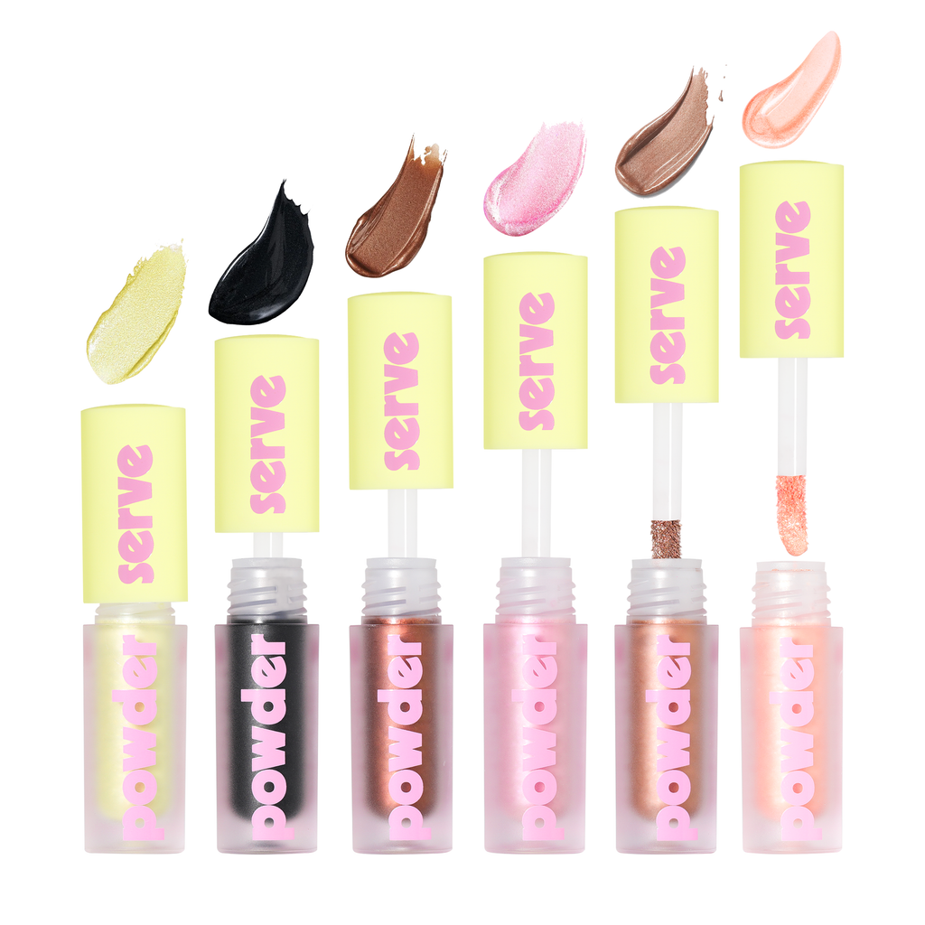 Powder Serve - Liquid Eyeshadow 6 Piece Bundle