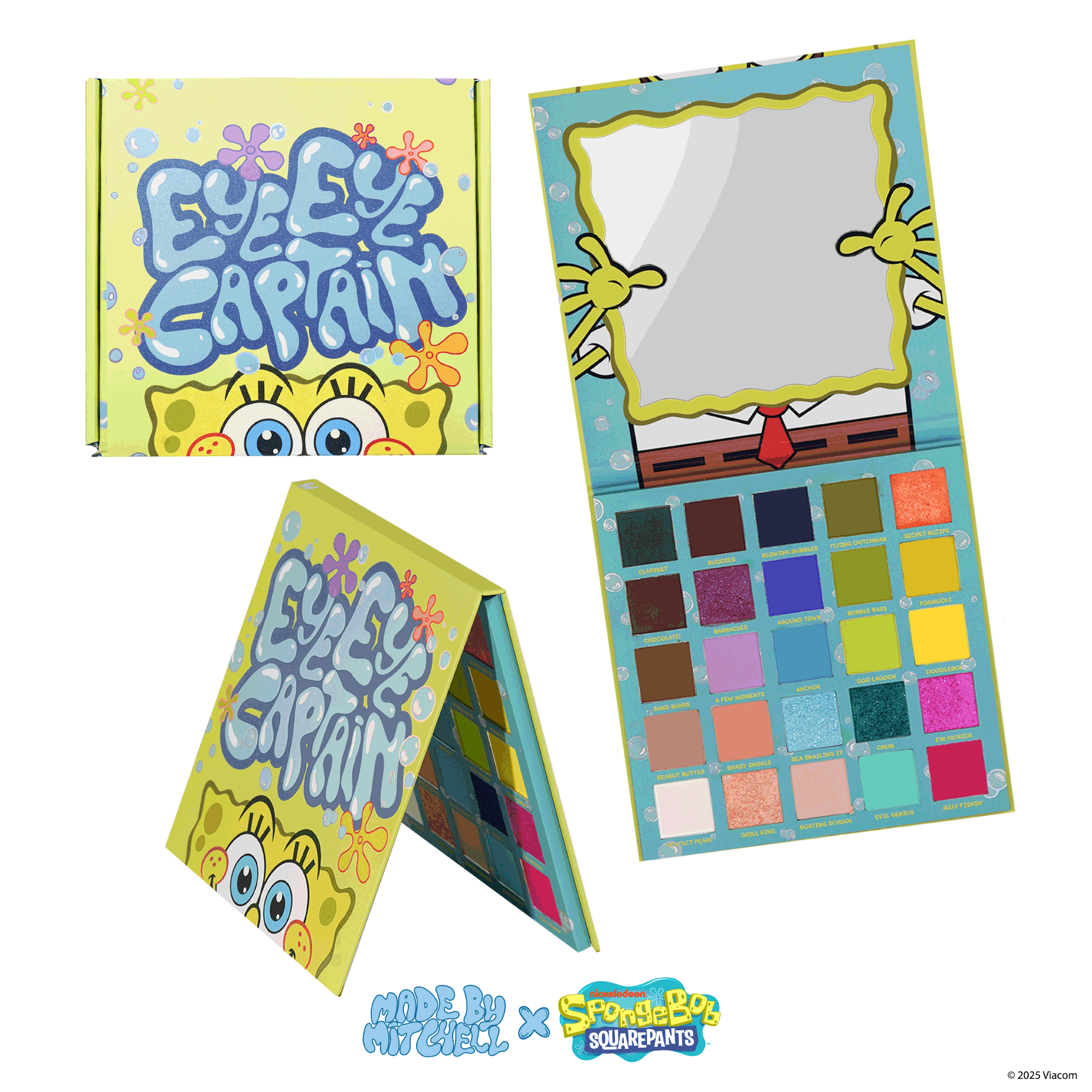 SpongeBob SquarePants - Eye Eye Captain Eyeshadow Palette