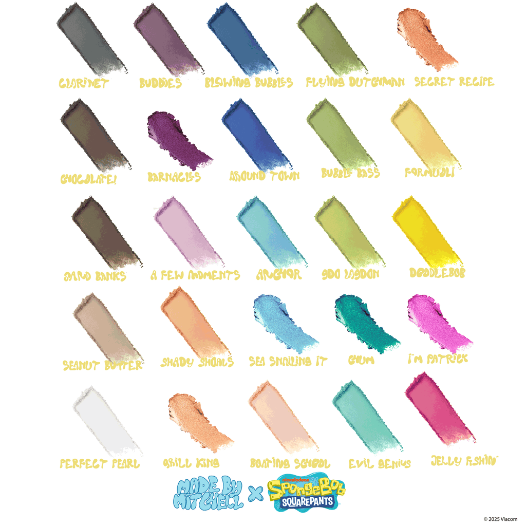 SpongeBob SquarePants - Eye Eye Captain Eyeshadow Palette
