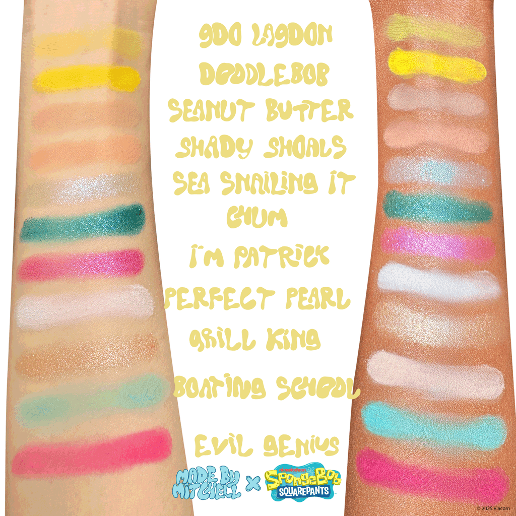 SpongeBob SquarePants - Eye Eye Captain Eyeshadow Palette