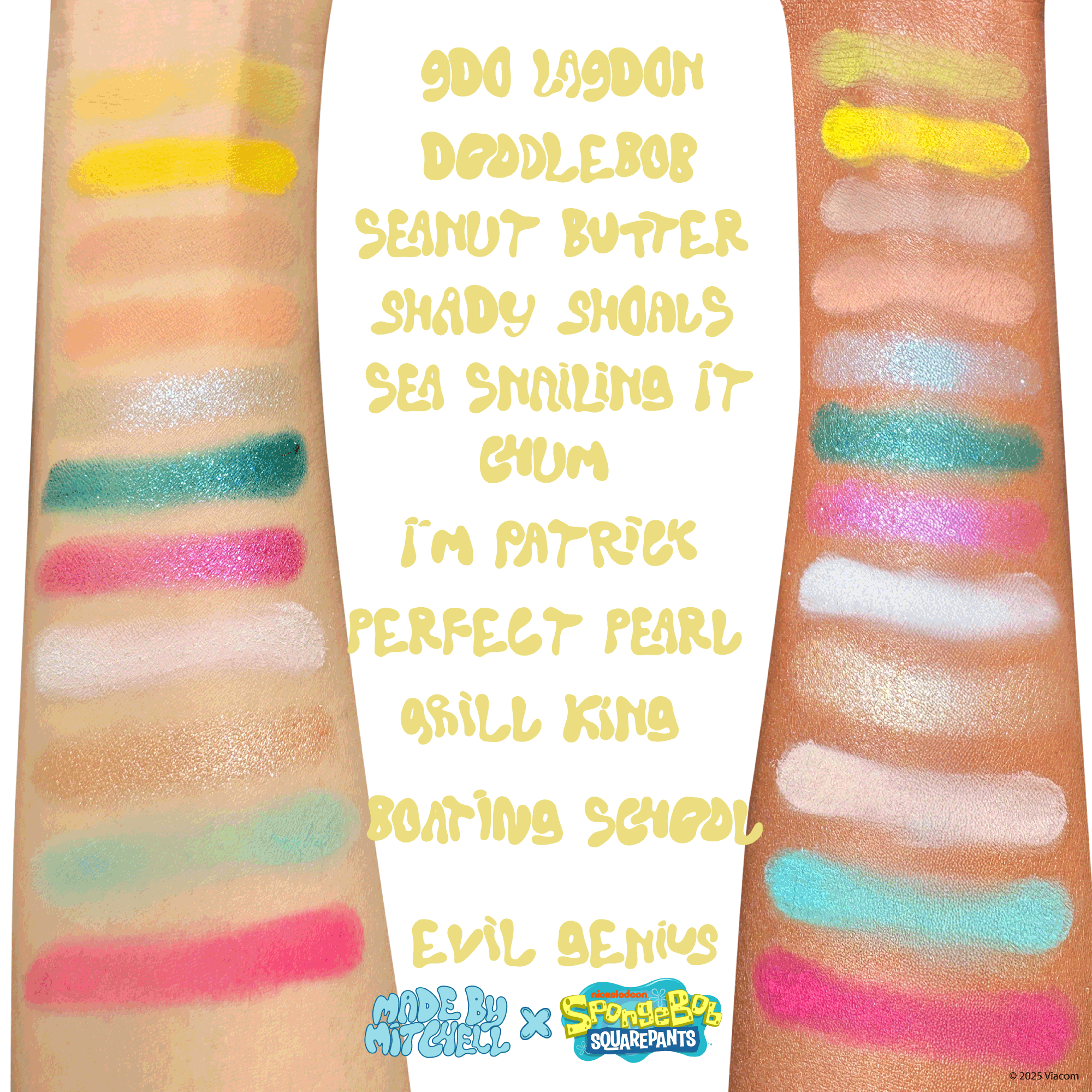 SpongeBob SquarePants - Eye Eye Captain Eyeshadow Palette