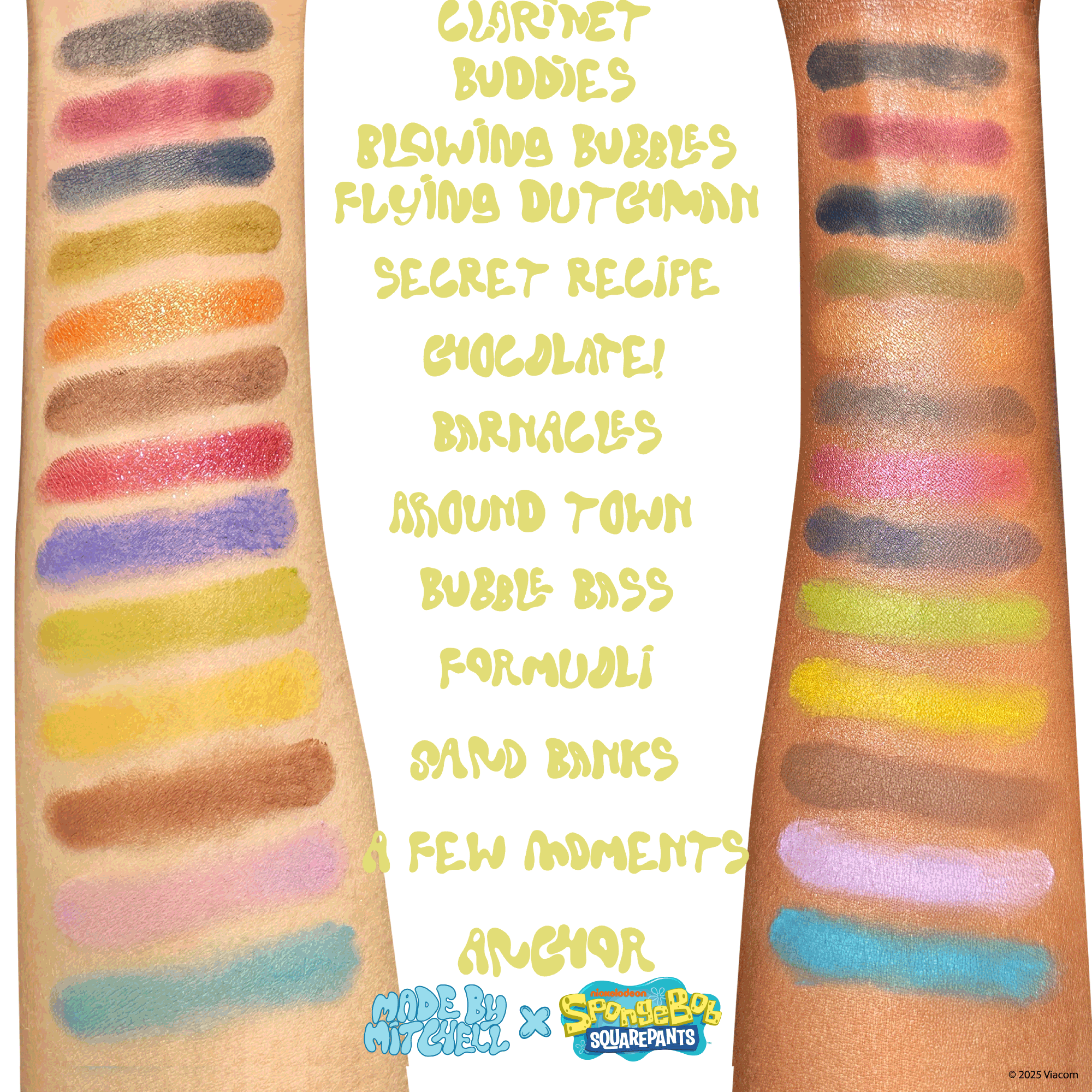 SpongeBob SquarePants - Eye Eye Captain Eyeshadow Palette