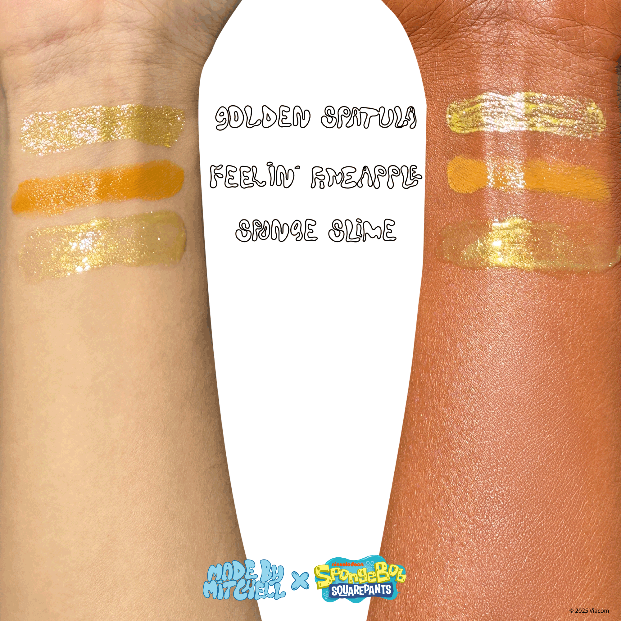 SpongeBob SquarePants - Golden Hour Grill Makeup Bundle