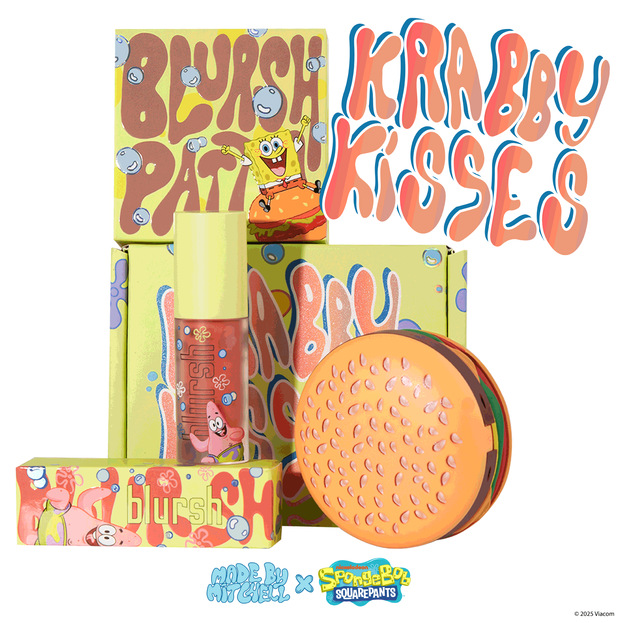 SpongeBob SquarePants - Krabby Kisses Makeup Bundle