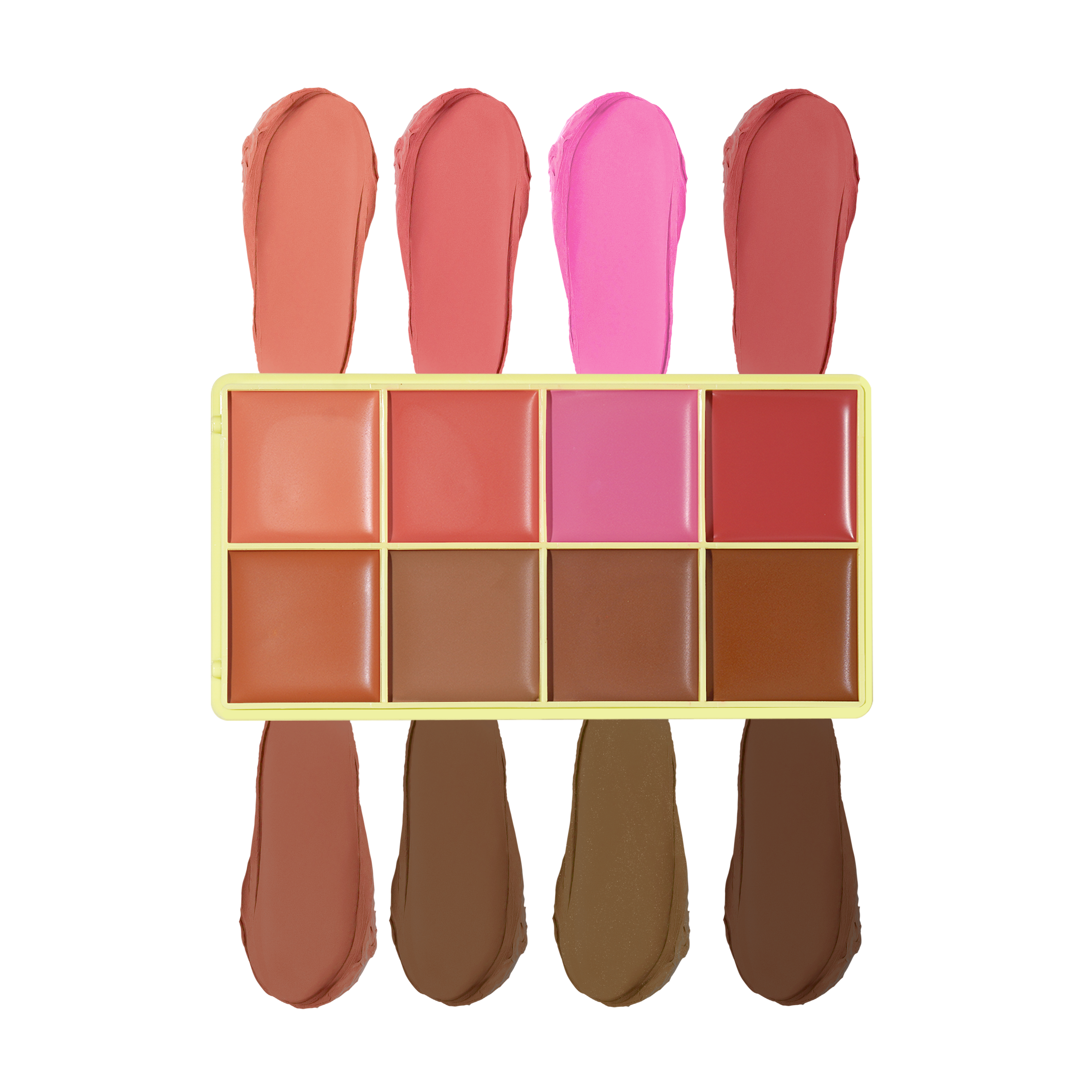 Curve Case Matte - Matte Cream Blusher & Bronzer Palette