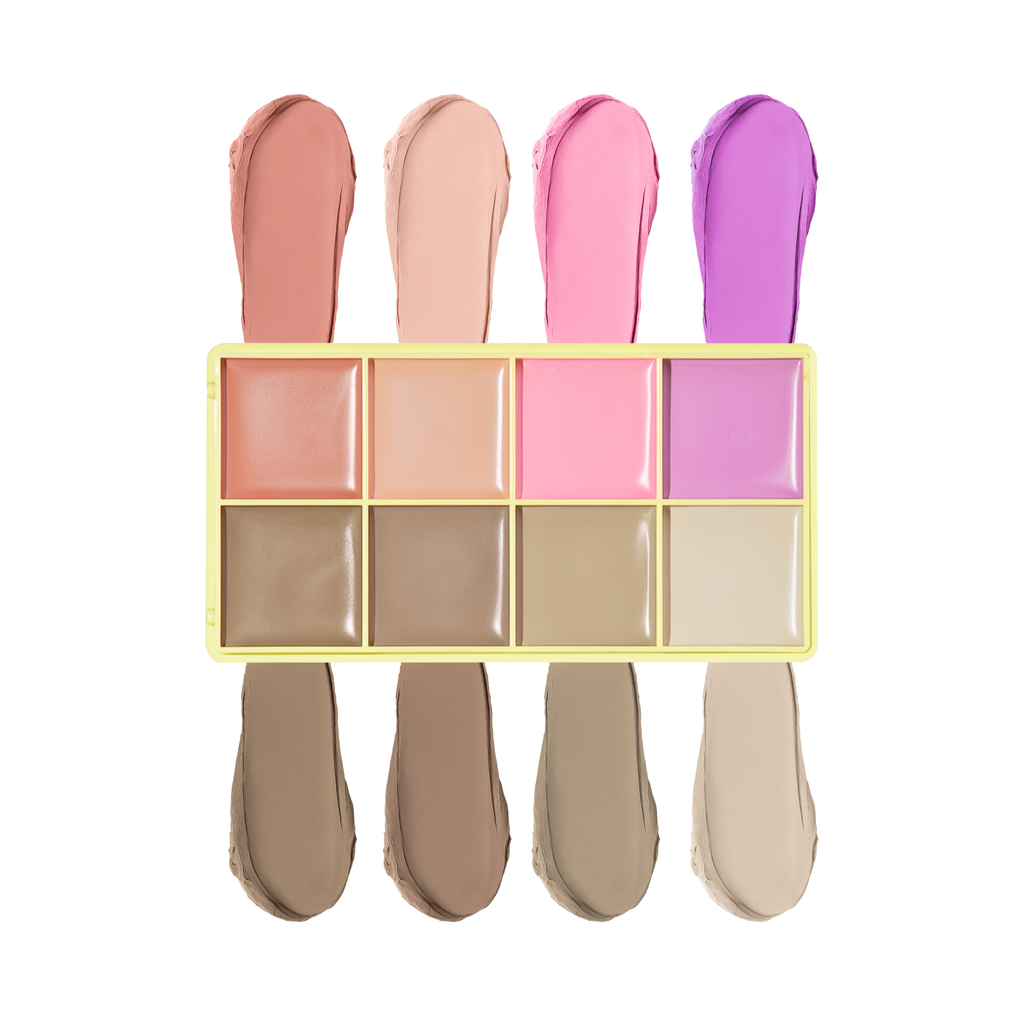 Curve Case Matte - Matte Cream Blusher & Bronzer Palette