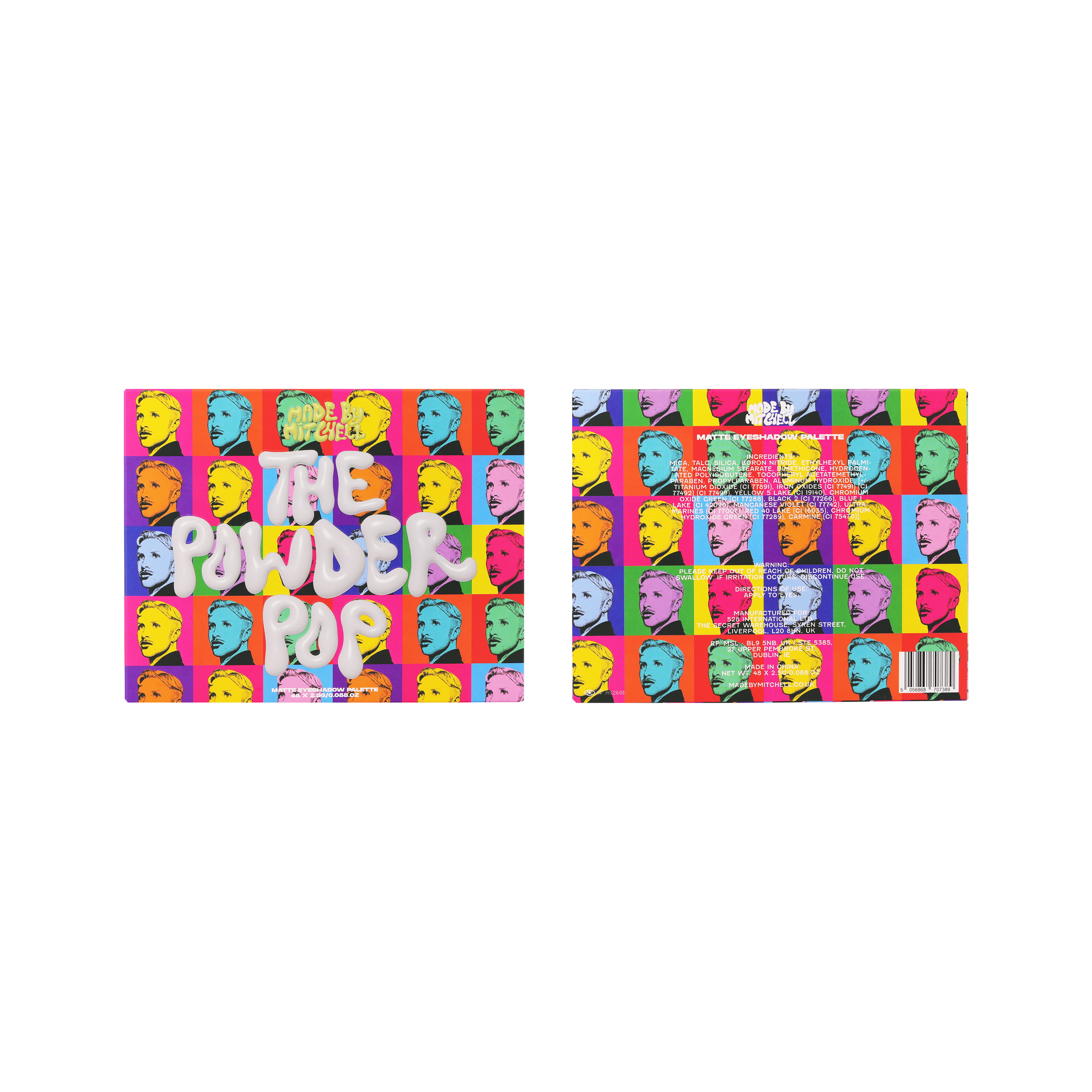 The Powder Pop Eyeshadow Palette 48 Pan