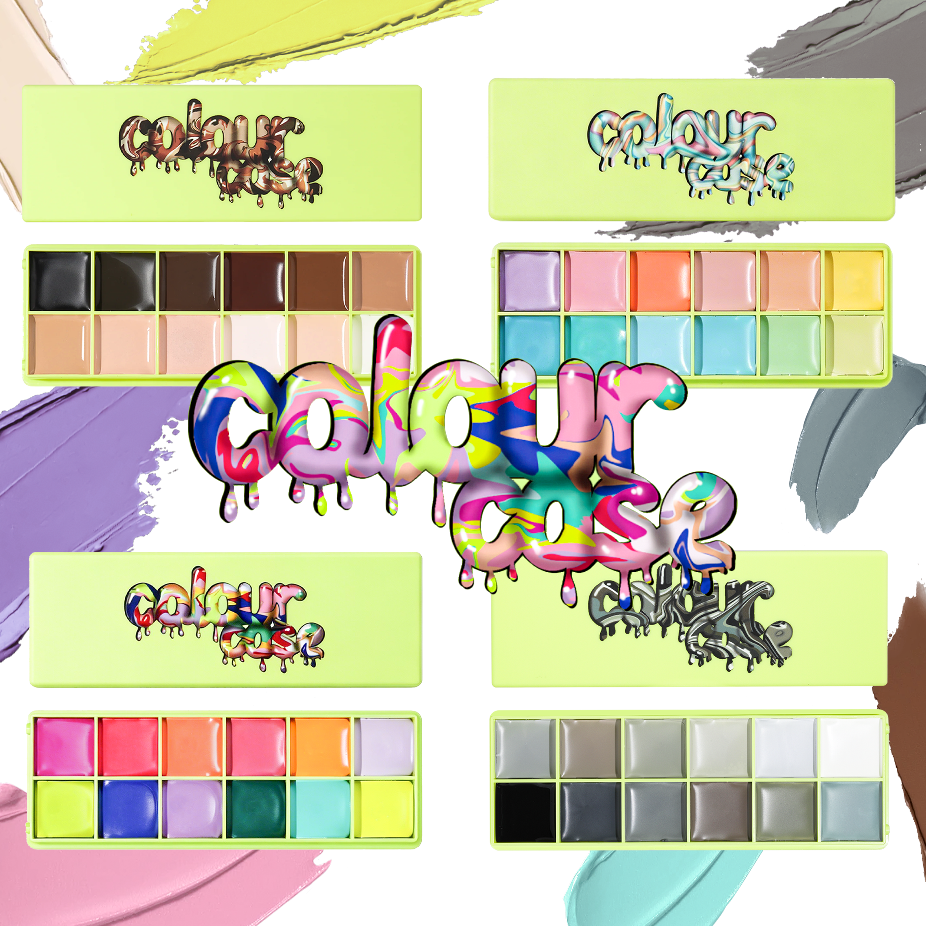 Colour Case Cosmetic Paint Palette